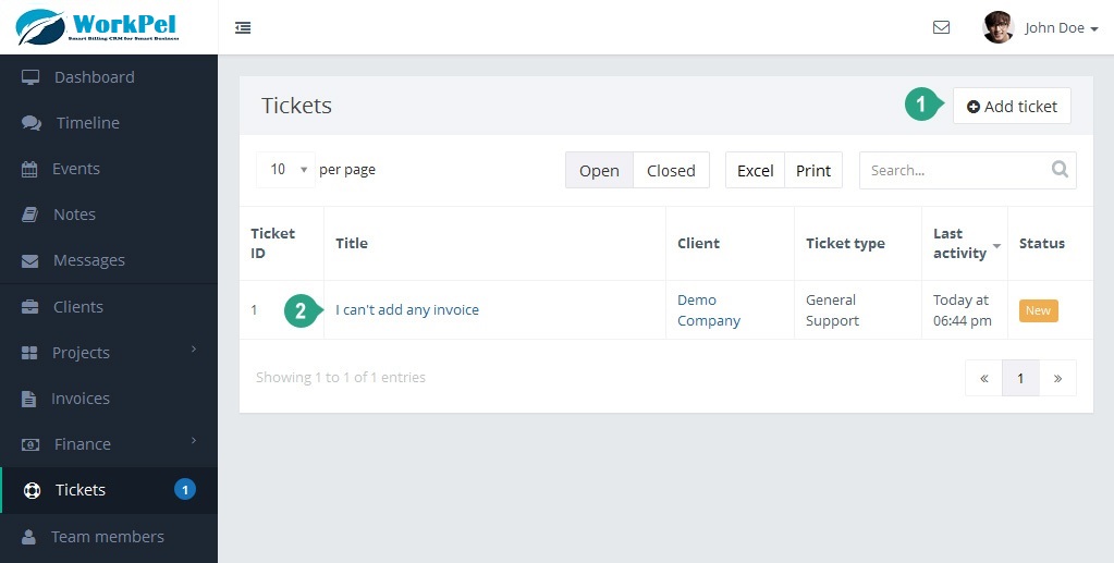 tickets